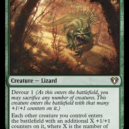 Bloodspore Thrinax (CMM-276) - Commander Masters