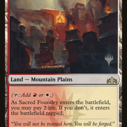 Sacred Foundry (PPELD-254) - Guilds of Ravnica Promos