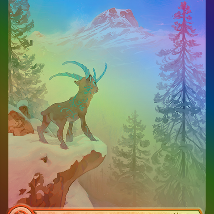 Snow-Covered Mountain (SLD-1476) - Secret Lair Drop: (Full Art) Foil