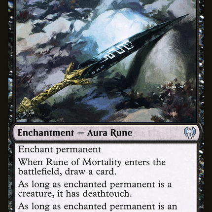Rune of Mortality (KHM-108) - Kaldheim