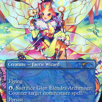 Glen Elendra Archmage (SLD-115) - Secret Lair Drop (Borderless) Foil