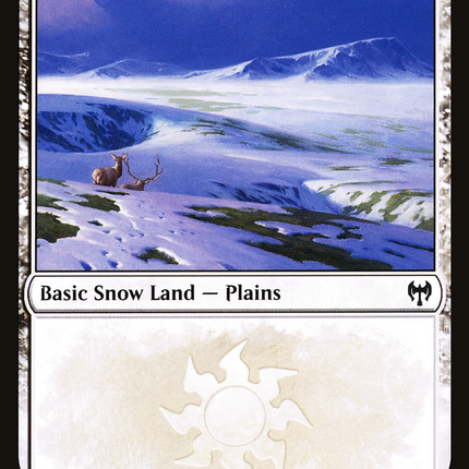 Snow-Covered Plains (KHM-277) - Kaldheim: (snow) Foil