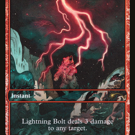 Lightning Bolt (SLD-084) - Secret Lair Drop Foil