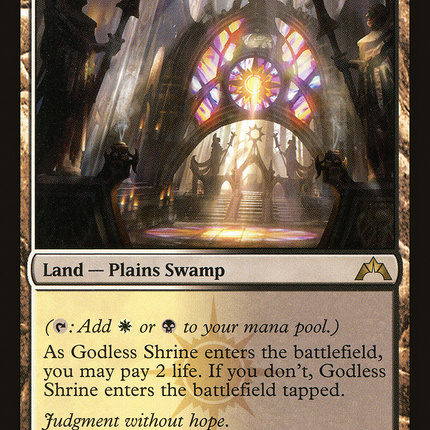 Godless Shrine (GTC-242) - Gatecrash Foil
