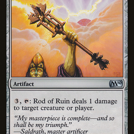 Rod of Ruin (M10-219) - Magic 2010 Foil