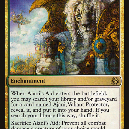 Ajani's Aid (AER-188) - Aether Revolt Foil