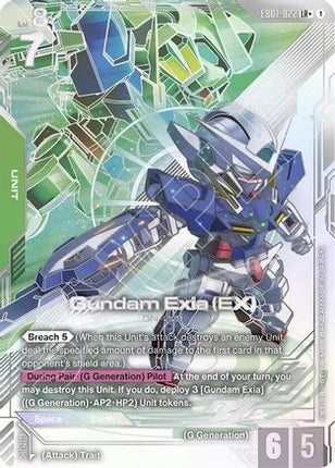 Gundam Exia (EX) (LR+) (EB01-022) - Eternal Nexus Holofoil