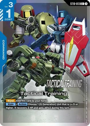 Tactical Training (C+) (ST10-013) - Starter Deck 10 Generation Pulse Holofoil