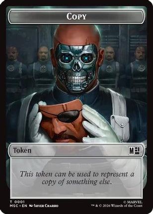 Copy // Rogue Double-Sided Token (MSC-1 // 9) - Commander: Marvel Super Heroes Foil