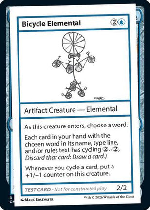 Bicycle Elemental (CMB1-) - Mystery Booster: Convention Edition Exclusives