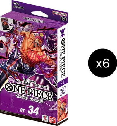 Starter Deck 34: PURPLE Charlotte Katakuri Display