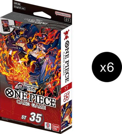 Starter Deck 35: RED/BLACK Sabo Display