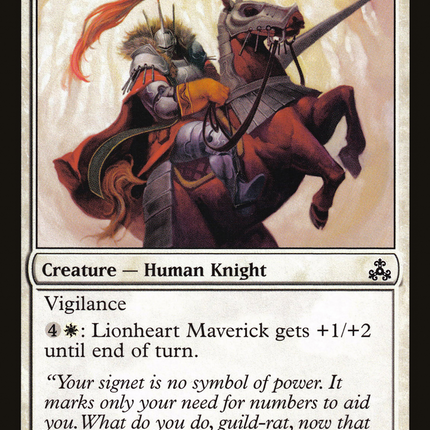 Lionheart Maverick (GPT-011) - Guildpact