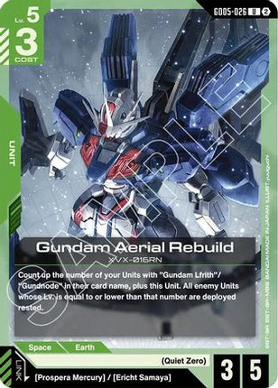 Gundam Aerial Rebuild (GD05-026) - Freedom Ascension
