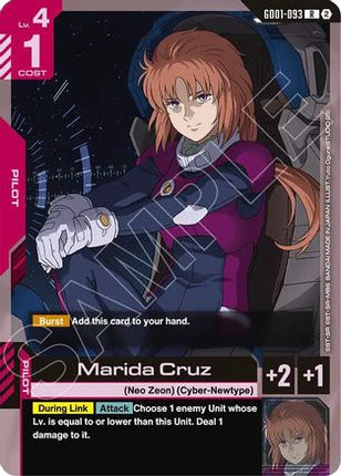 Marida Cruz (GD01-093) - Deck Build Box Freedom Ascension