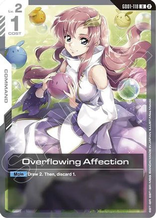 Overflowing Affection (GD01-118) - Deck Build Box Freedom Ascension