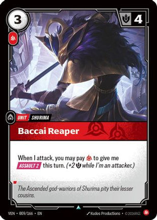 Baccai Reaper (009/166) - Vendetta Foil