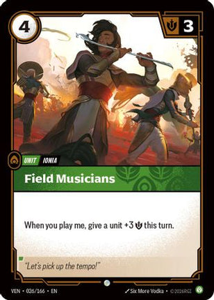 Field Musicians (026/166) - Vendetta Foil
