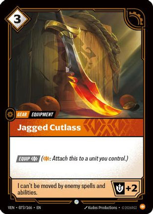 Jagged Cutlass (073/166) - Vendetta Foil