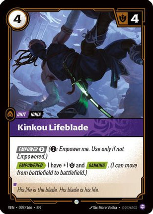 Kinkou Lifeblade (093/166) - Vendetta Foil
