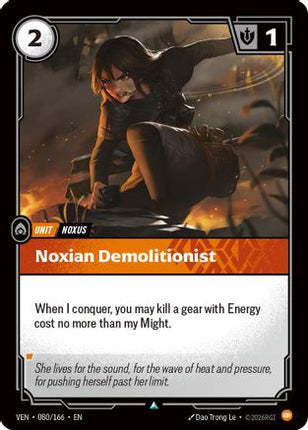 Noxian Demolitionist (080/166) - Vendetta Foil