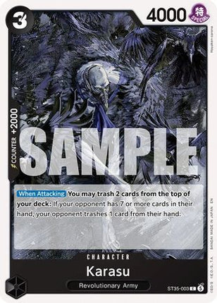 Karasu (ST35-003) - Starter Deck 35: RED/BLACK Sabo