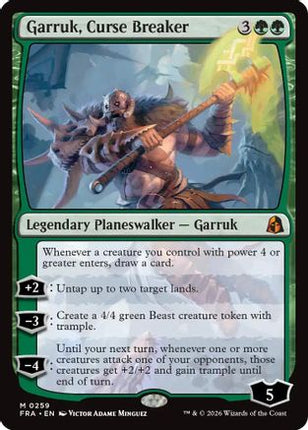 Garruk, Curse Breaker (FRA-259) - Reality Fracture Foil