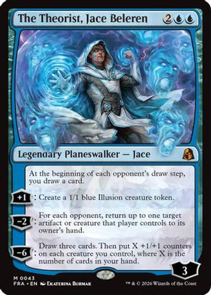 The Theorist, Jace Beleren (FRA-043) - Reality Fracture Foil