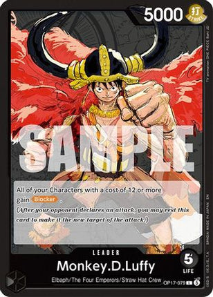 Monkey.D.Luffy (OP17-079) - The World's Strongest Warriors
