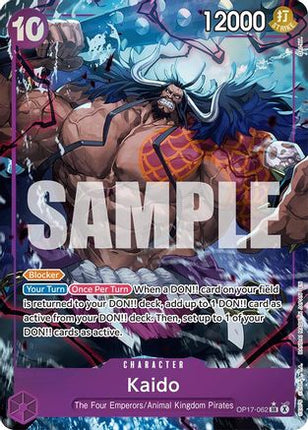 Kaido (062) (Alternate Art) (OP17-062) - The World's Strongest Warriors Foil
