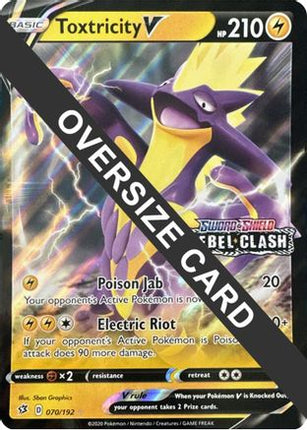 Toxtricity V 070  - Holofoil Jumbo Cards - Ultra Rare