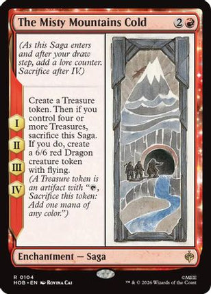 The Misty Mountains Cold (HOB-104) - The Hobbit