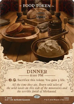 Food Token (2550) (SLD-2550) - Secret Lair Drop Series