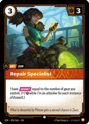 Repair Specialist (076/166) - Vendetta Foil