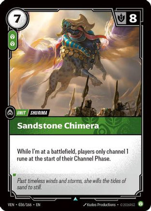 Sandstone Chimera (036/166) - Vendetta Foil