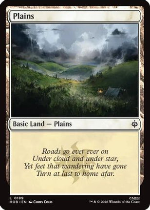 Plains (0189) (HOB-189) - The Hobbit Foil