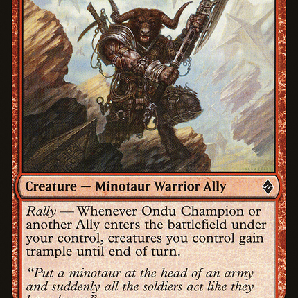 Ondu Champion (BFZ-149) - Battle for Zendikar