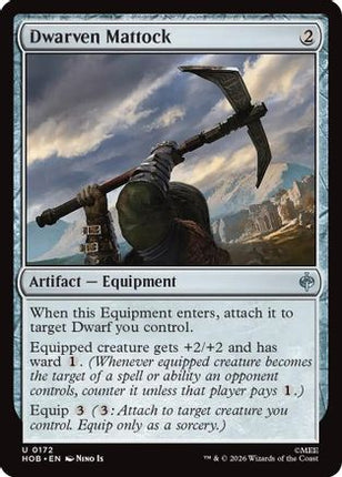 Dwarven Mattock (HOB-172) - The Hobbit Foil