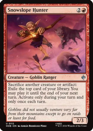 Snowslope Hunter (HOB-112) - The Hobbit Foil