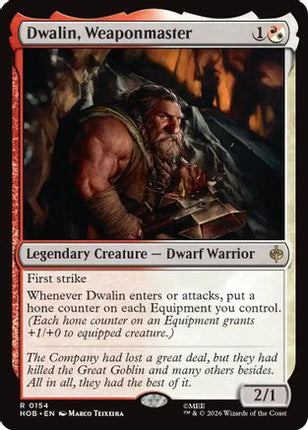 Dwalin, Weaponmaster (HOB-154) - The Hobbit Foil