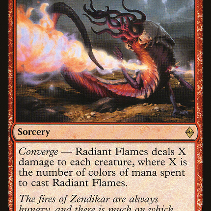 Radiant Flames (BFZ-151) - Battle for Zendikar