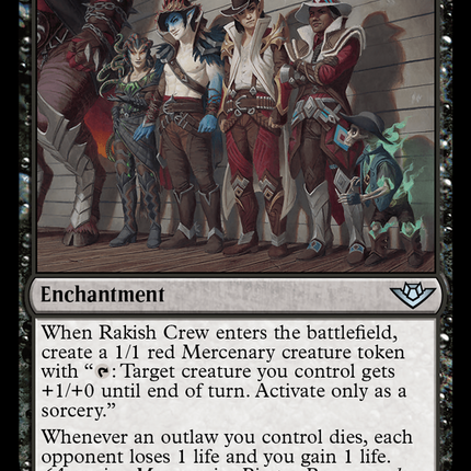 Rakish Crew (OTJ-099) - Outlaws of Thunder Junction Foil