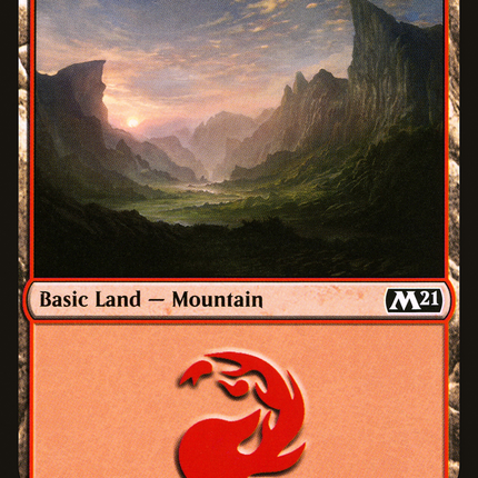 Mountain (M21-270) - Core Set 2021 Foil