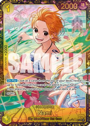 Nami (CS26-27 Regionals Season 2 Top 64) (OP15-108) - Adventure on Kami's Island Foil