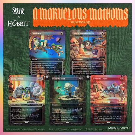 Secret Lair Drop: Secret Lair x The Hobbit: Over the Edge of the Wild - Traditional Foil Edition