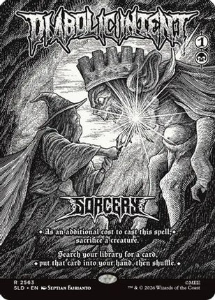 Diabolic Intent (SLD-2563) - Secret Lair Drop Series Foil