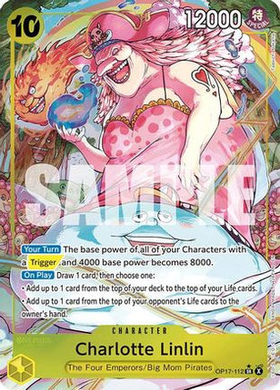 Charlotte Linlin (112) (Alternate Art) (OP17-112) - The World's Strongest Warriors Foil