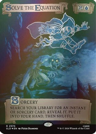 Solve the Equation (2570) (Out Of Sight Foil) (SLD-2570) - Secret Lair Drop Series Foil
