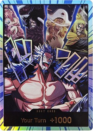 DON!! Card (Alternate Art) (Rocks) (Special Foil) - The World's Strongest Warriors Foil