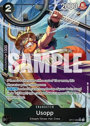 Usopp (Alternate Art) (OP17-080) - The World's Strongest Warriors Foil